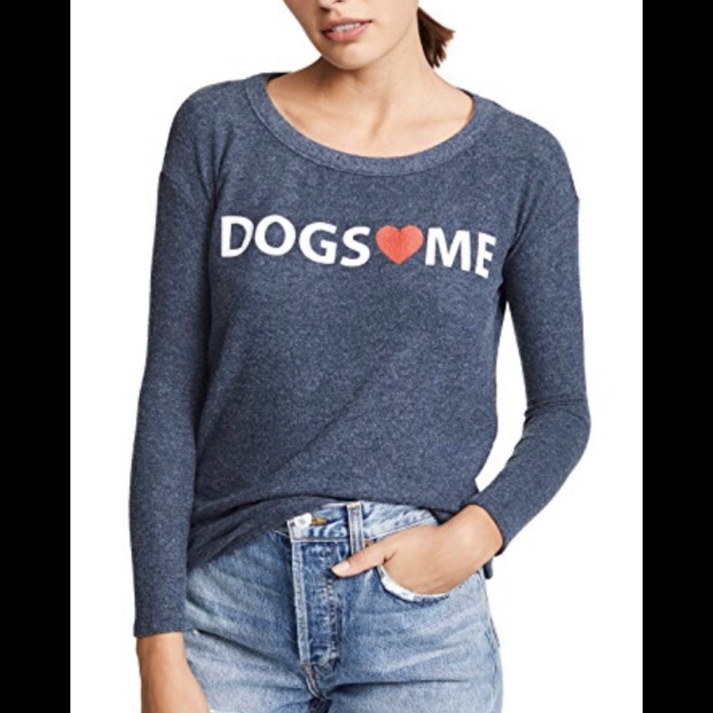 Chaser sweatshirt tee DOGS ❤️ ME